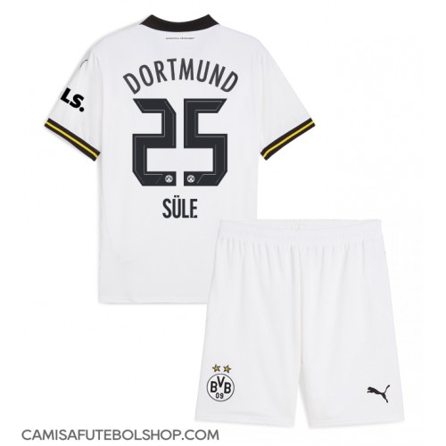 Camisa de time de futebol Borussia Dortmund Niklas Sule #25 Replicas 3º Equipamento Infantil 2024-25 Manga Curta (+ Calças curtas)